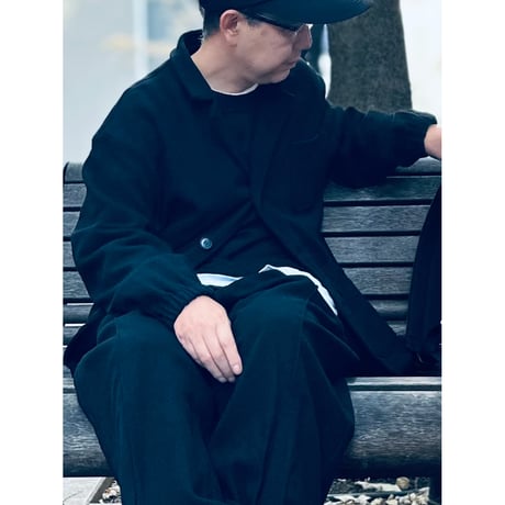 STUMPSTAMP TAILORED TRACK JACKET "WOOL"(BLACK)
