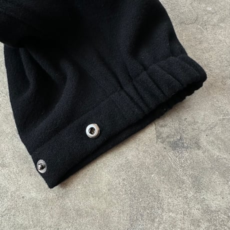 STUMPSTAMP COMFORT COAT "WOOL"（BLK×BLUE)