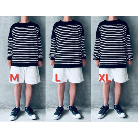STUMPSTAMP  BASQUE KNIT "WHITE"