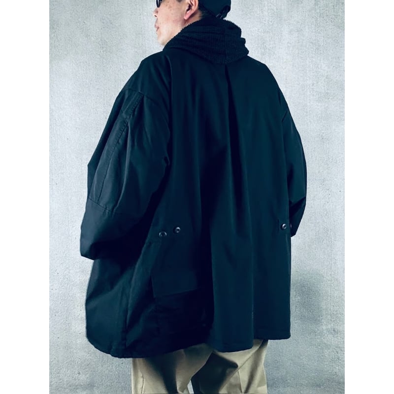 odd numbers ブラックコート Oddment CUSTOM HALF COAT 
