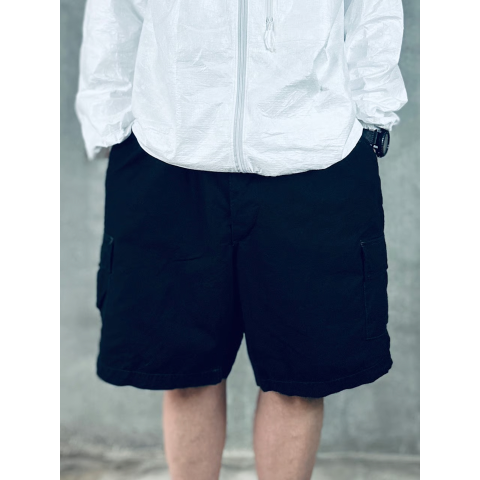 パンツ oddment Custom BDU SHORTS OVERDYED BLACK oddment Custom BDU SHORTS 
