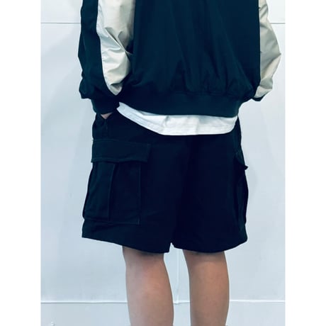 Oddment Custom BDU SHORTS "OVER DYED BLACK"