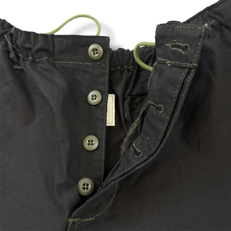 Oddment Custom BDU SHORTS "OVER DYED BLACK"