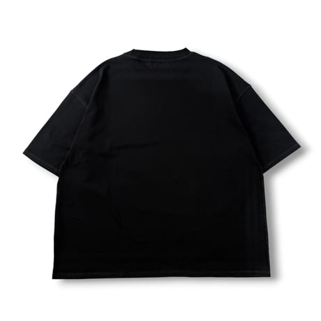 STUMPSTAMP WIDE T-SHIRT "BLACK”