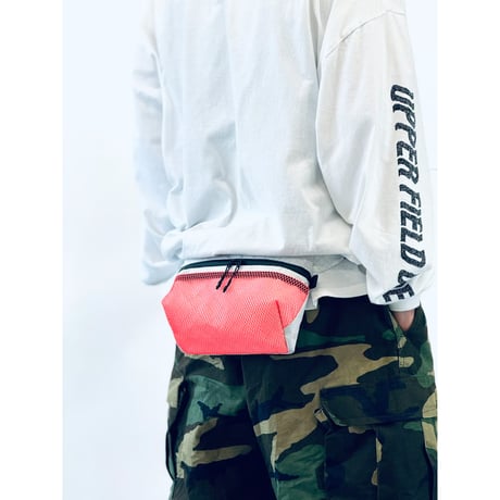 STUMPSTAMP  WAIST PACK WIDE  "WHITE LIGHT"