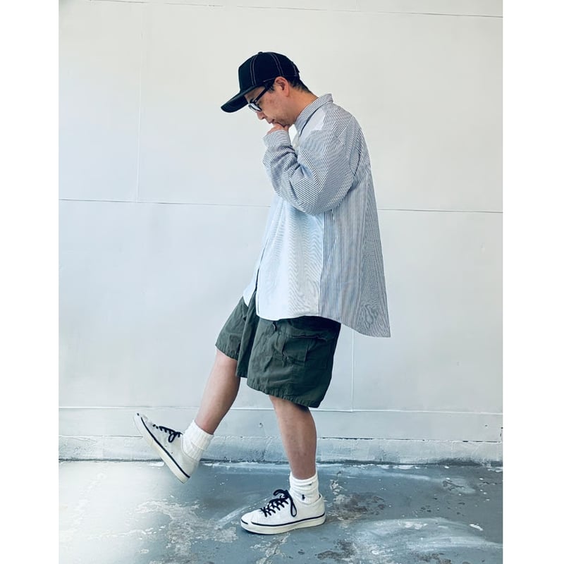 STUMPSTAMP THE BD SHIRT “SWITCHING STRIPE” | M