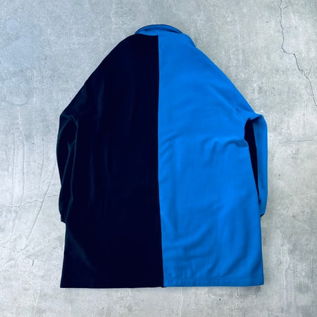 STUMPSTAMP COMFORT COAT "WOOL"（BLK×BLUE)