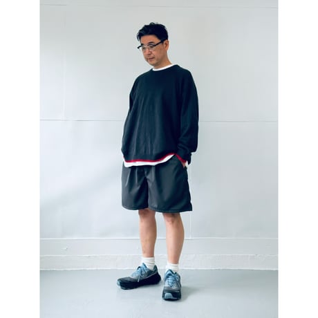 STUMPSTAMP STRETCH EASY SHORTS "CHARCOAL"