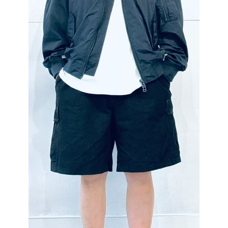 Oddment Custom BDU SHORTS "OVER DYED BLACK"