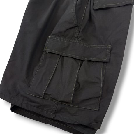 Oddment Custom BDU SHORTS "OVER DYED BLACK"