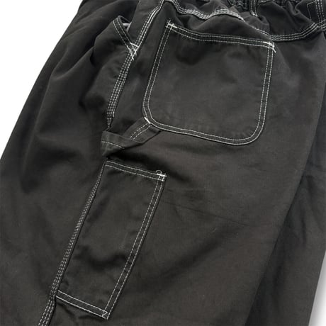 oddment  CUSTOM PAINTER PANTS / MONOURI EXCLUSIVE "BLACK"