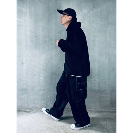 STUMPSTAMP  OCTA HOODIE"BLACK"