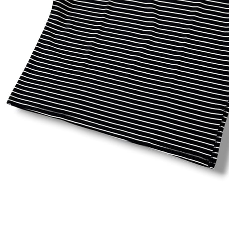 STUMPSTAMP BORDER WIDE T-SHIRT "BLACK”