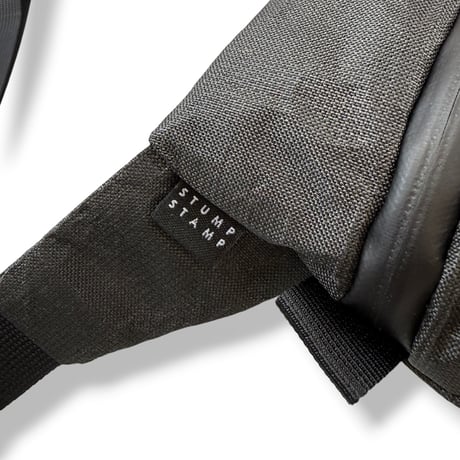 STUMPSTAMP  WAIST PACK WIDE  "BLACK MAGIC"