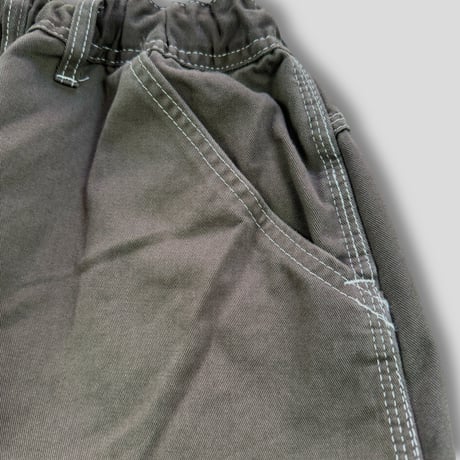 oddment  CUSTOM PAINTER PANTS / MONOURI EXCLUSIVE "BROWN"
