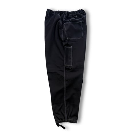 oddment  CUSTOM PAINTER PANTS / MONOURI EXCLUSIVE "BLACK"