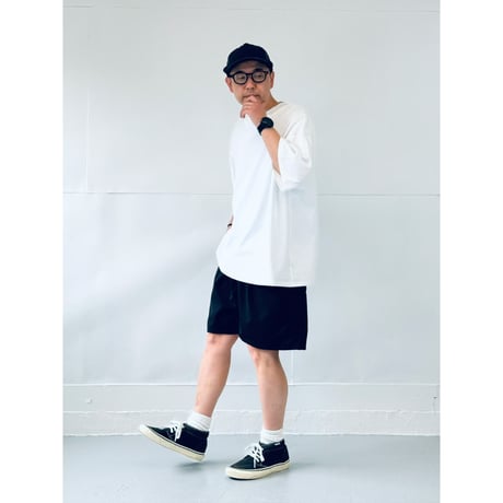 STUMPSTAMP WIDE T-SHIRT "WHITE”