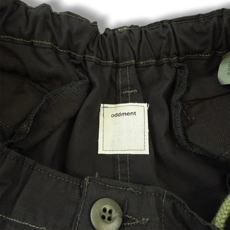 Oddment Custom BDU SHORTS "OVER DYED BLACK"