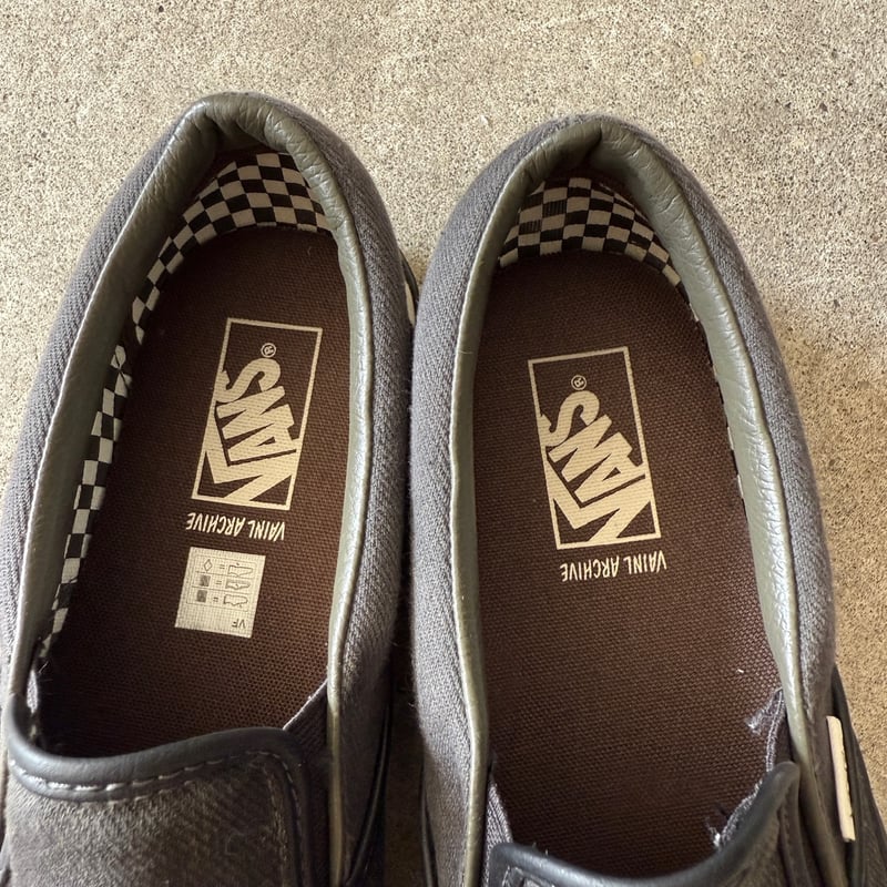 VAIN ARCHIVE 24ss 美品 VANS × VAINL ARCHIVE SLIP ON 28cm | MONOURI