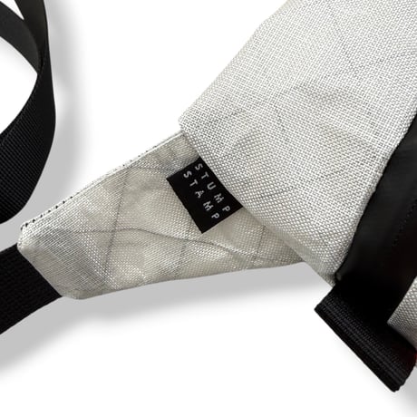 STUMPSTAMP  WAIST PACK WIDE  "WHITE LIGHT"