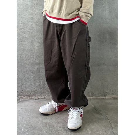 oddment  CUSTOM PAINTER PANTS / MONOURI EXCLUSIVE "BROWN"