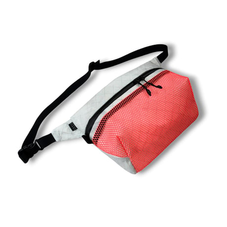 STUMPSTAMP  WAIST PACK WIDE  "WHITE LIGHT"
