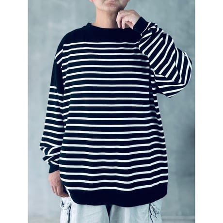 STUMPSTAMP  BASQUE KNIT "BLACK"