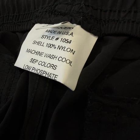 MOCEAN BARRIER SHORTS "BLACK"