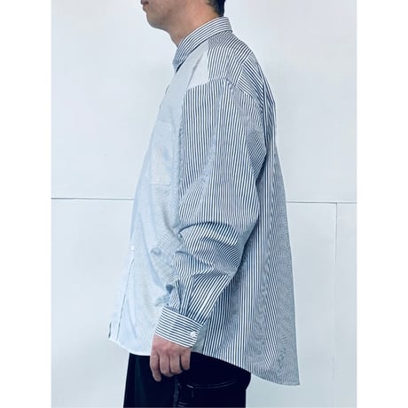 STUMPSTAMP THE BD SHIRT  “SWITCHING STRIPE”