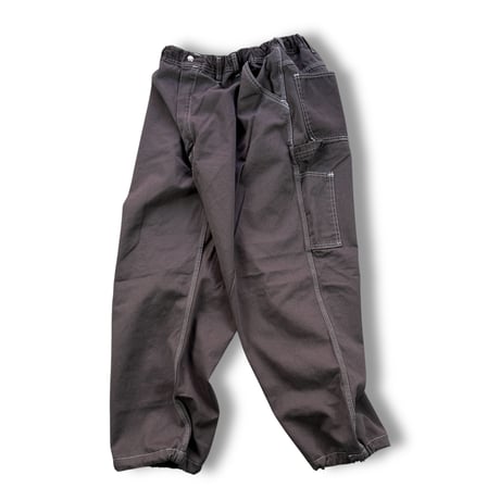 oddment  CUSTOM PAINTER PANTS / MONOURI EXCLUSIVE "BROWN"