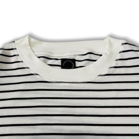 STUMPSTAMP BORDER WIDE T-SHIRT "WHITE”