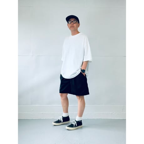 STUMPSTAMP WIDE T-SHIRT "WHITE”