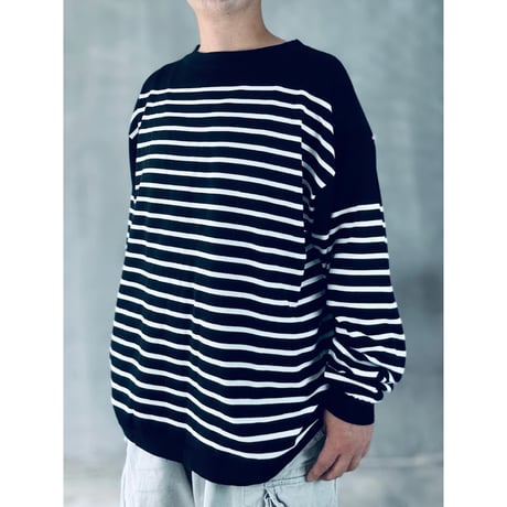 STUMPSTAMP  BASQUE KNIT "BLACK"