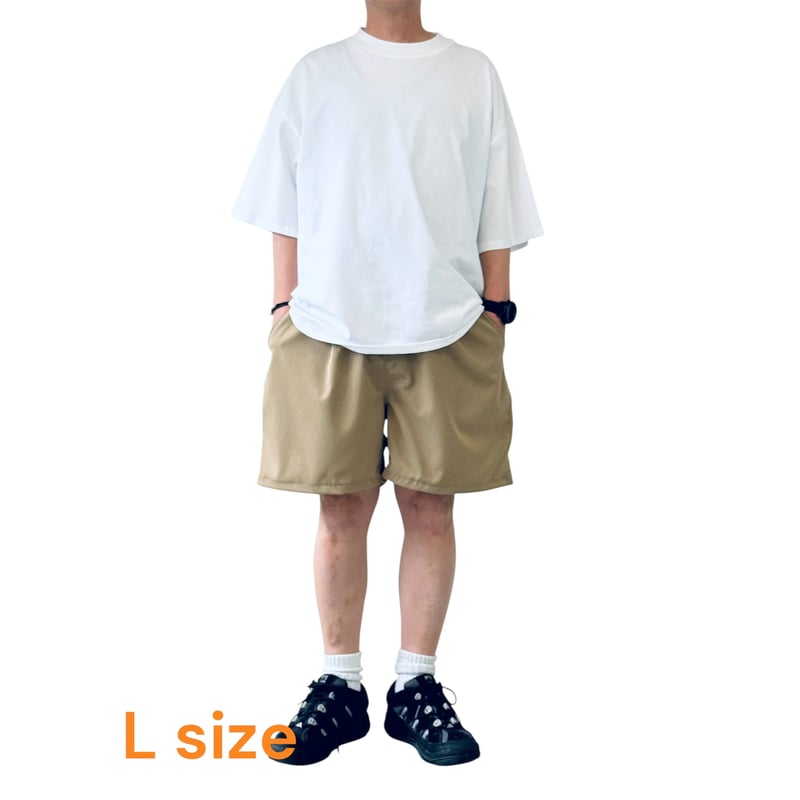 NYLON EASY SHORTS (BEIGE) [M] 新品　未開封 STUMPSTAMP STRETCH EASY SHORTS 