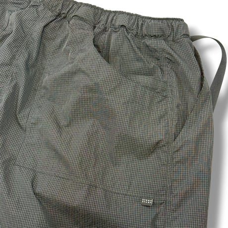 STUMPSTAMP CLIMBING SHORTS "GRAPH CHECK BLACK"