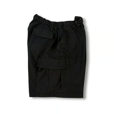 Oddment Custom BDU SHORTS "OVER DYED BLACK"