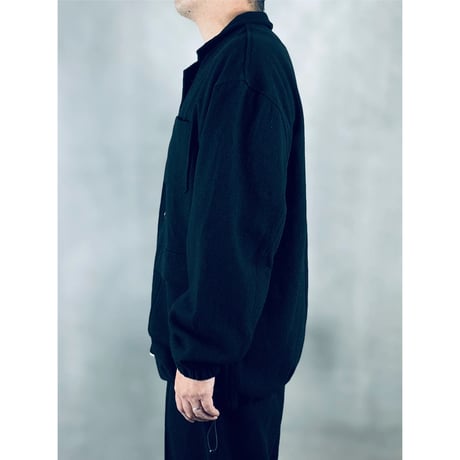 STUMPSTAMP TAILORED TRACK JACKET "WOOL"(BLACK)