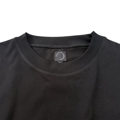 STUMPSTAMP WIDE T-SHIRT "BLACK”