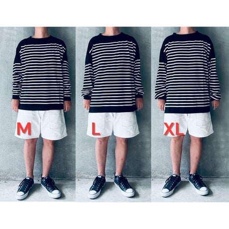 STUMPSTAMP  BASQUE KNIT "BLACK"