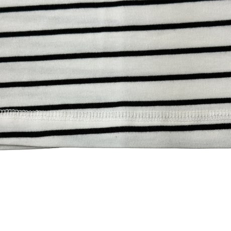 STUMPSTAMP BORDER WIDE T-SHIRT "WHITE”