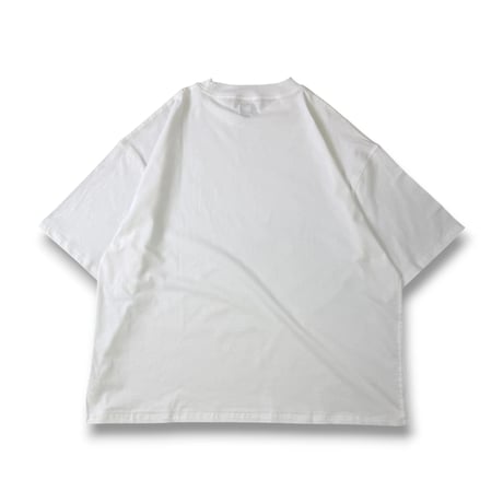 STUMPSTAMP WIDE T-SHIRT "WHITE”