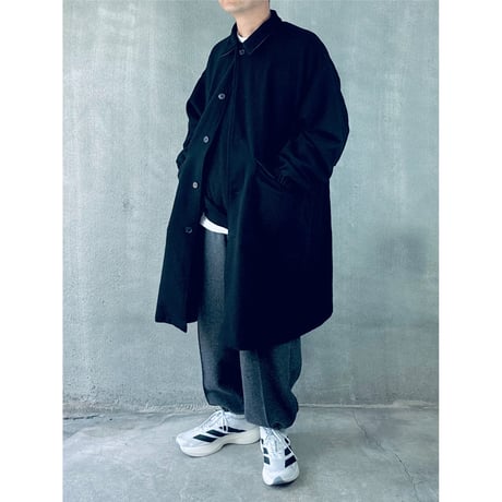 STUMPSTAMP COMFORT COAT "WOOL"（BLK×GRY)
