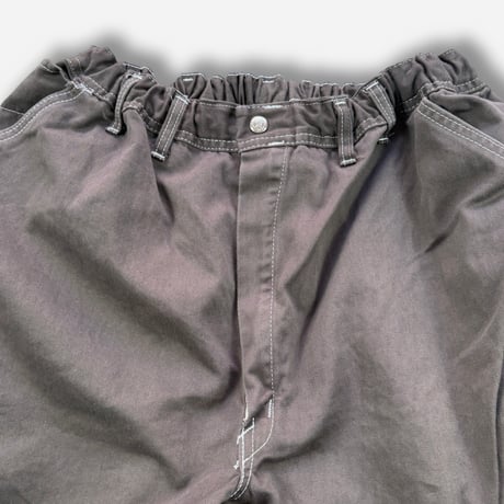 oddment  CUSTOM PAINTER PANTS / MONOURI EXCLUSIVE "BROWN"
