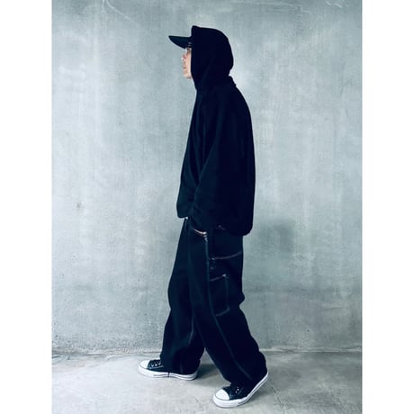 STUMPSTAMP  OCTA HOODIE"BLACK"
