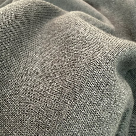 STUMPSTAMP  TRIM KNIT " CHARCOAL × RED"