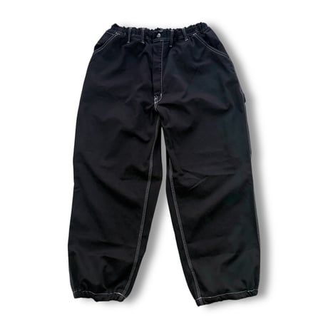 oddment  CUSTOM PAINTER PANTS / MONOURI EXCLUSIVE "BLACK"