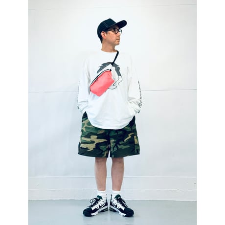 STUMPSTAMP  WAIST PACK WIDE  "WHITE LIGHT"