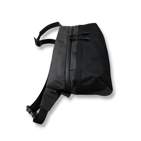 STUMPSTAMP  WAIST PACK WIDE  "BLACK MAGIC"