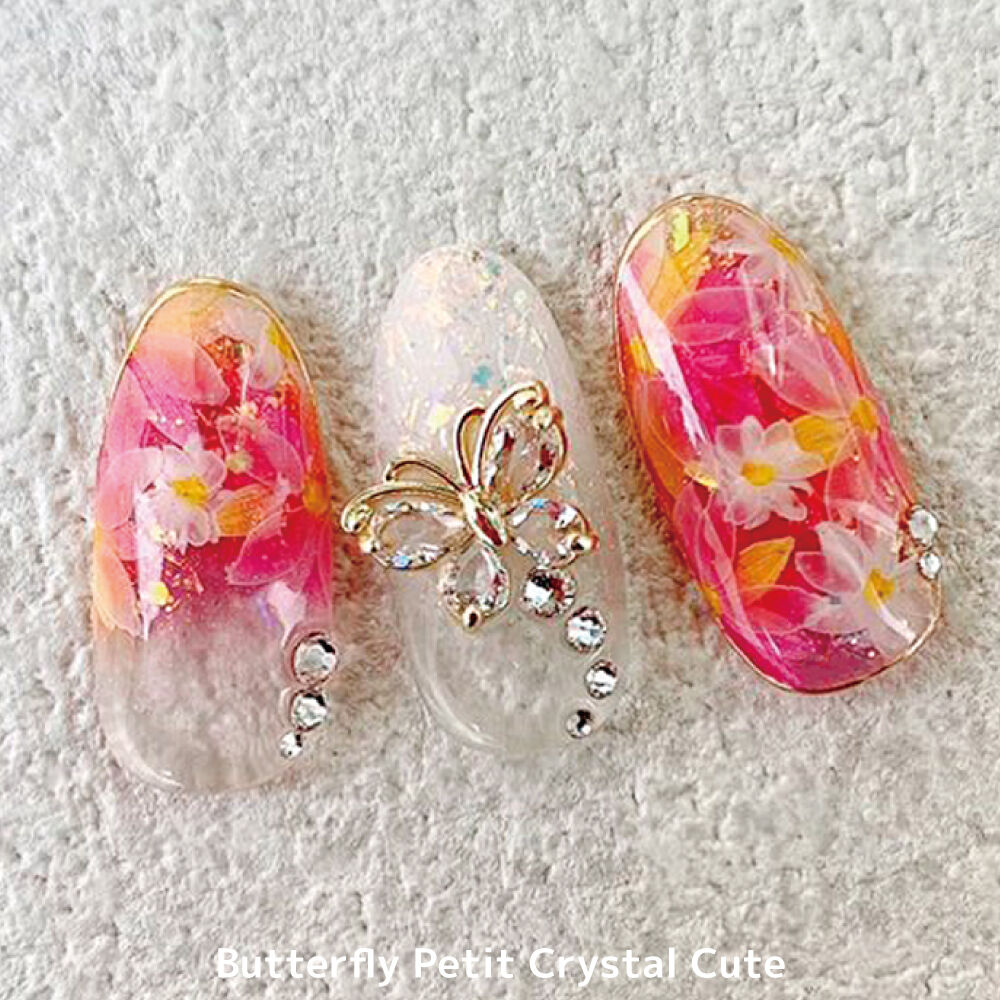 KiraNail バタフライ （プチ）クリスタルキュート 2個入 | Kira Nail