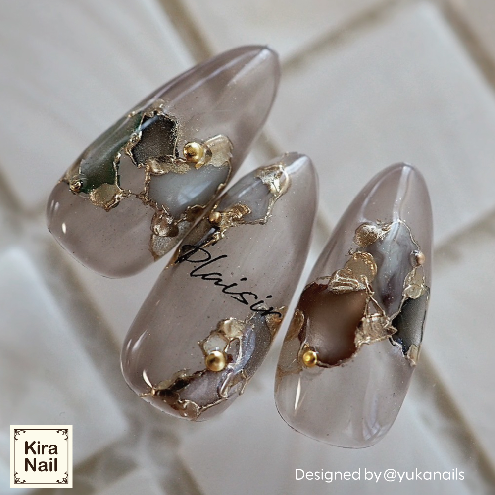 KiraNail ニュアンスくすみカラーフレーク | Kira Nail